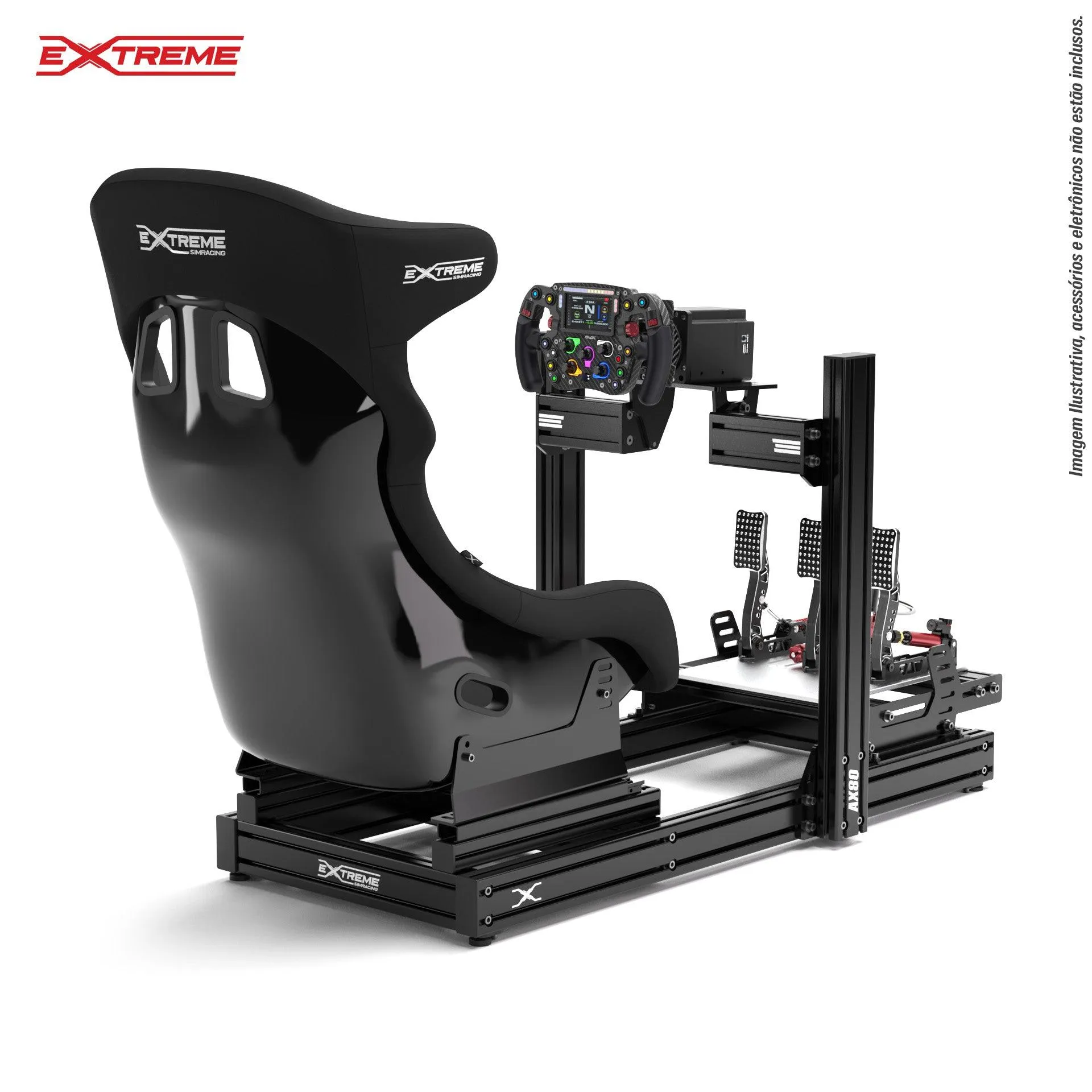 EXTREME AX80 ALUMINUM PROFILE SIM RACING RIG