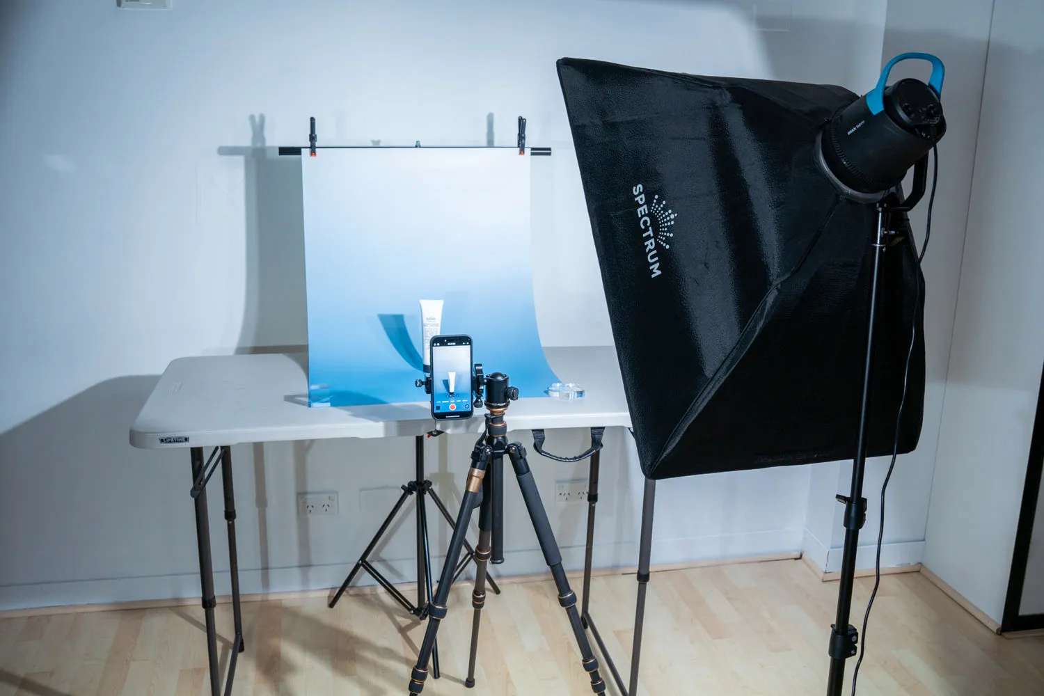 Flat Lay Instagram Backdrop - Duo 'Torquay' Gradient (56cm x 87cm)