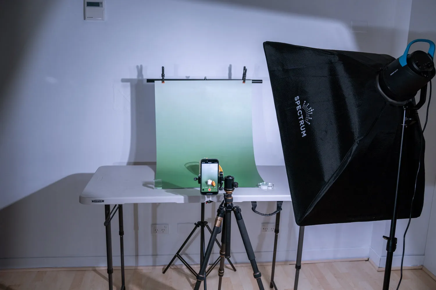 Flat Lay Instagram Backdrop - Duo 'Torquay' Gradient (56cm x 87cm)