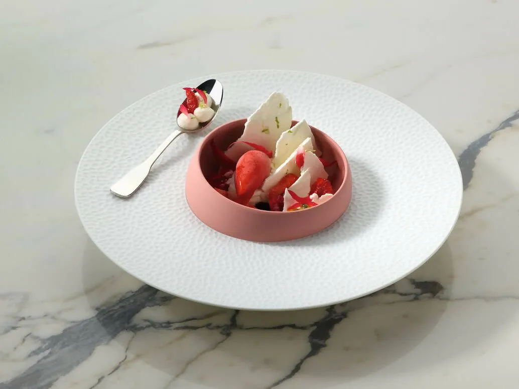 FRAGMENTS - Set of 4 gourmet plates (11.8" size)