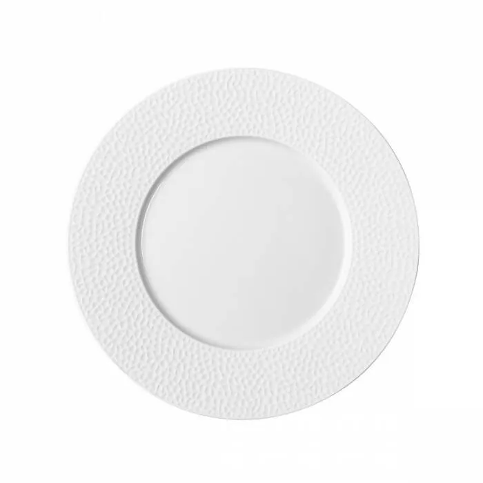 FRAGMENTS - Set of 4 round dessert plates (9" size)
