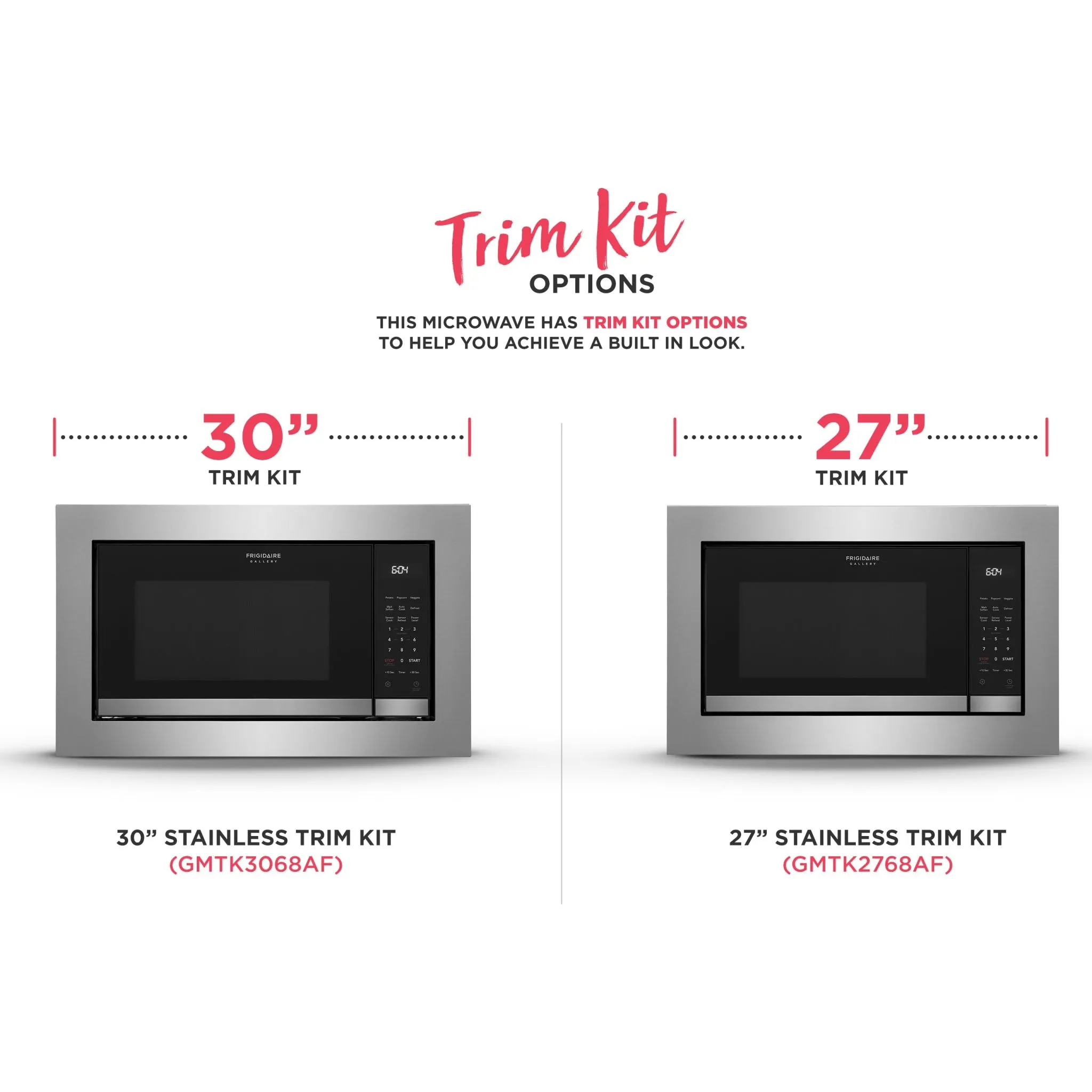 Frigidaire Gallery Built In Microwave (GMBS3068AF) - Stainless Steel