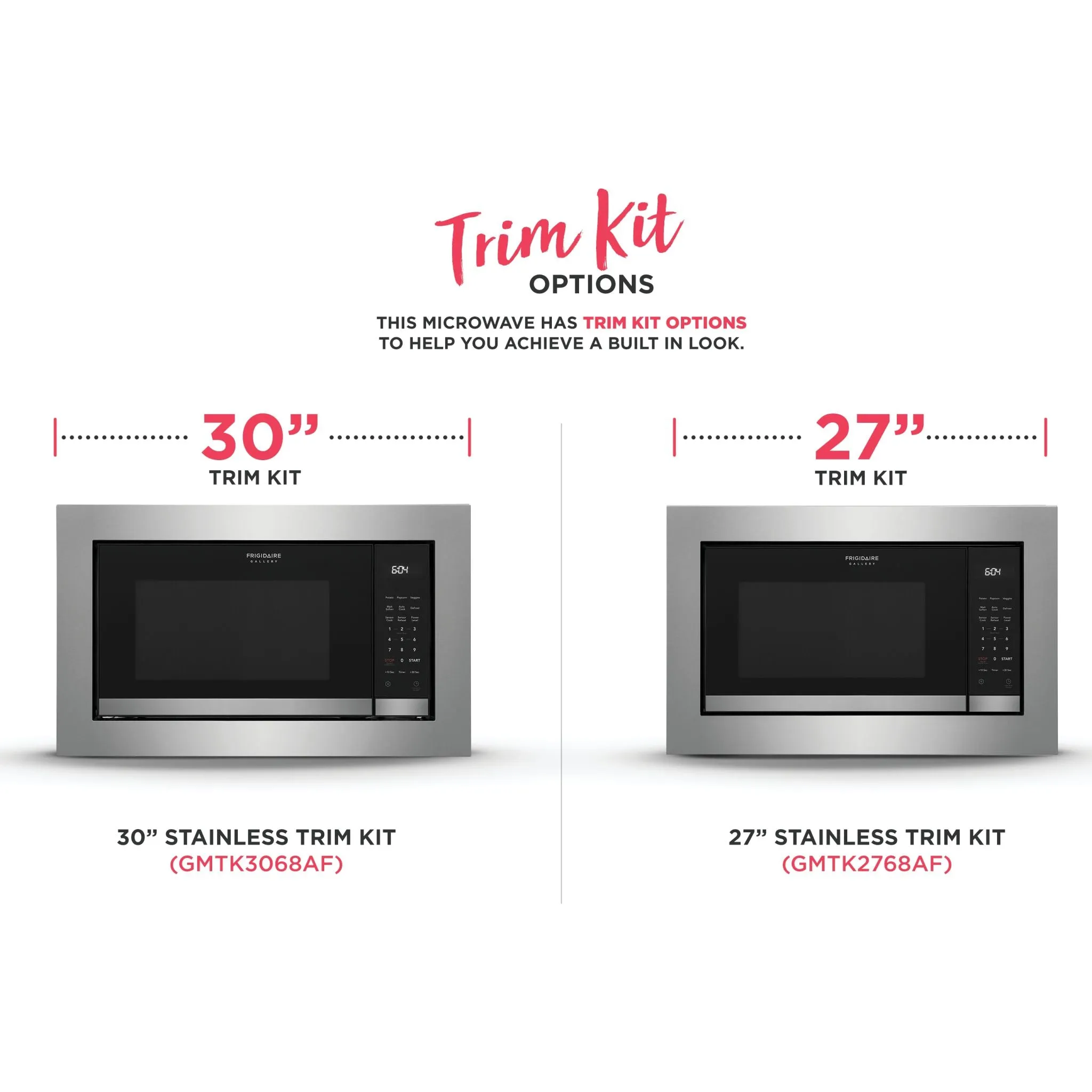 Frigidaire Gallery Built In Microwave (GMBS3068AF) - Stainless Steel