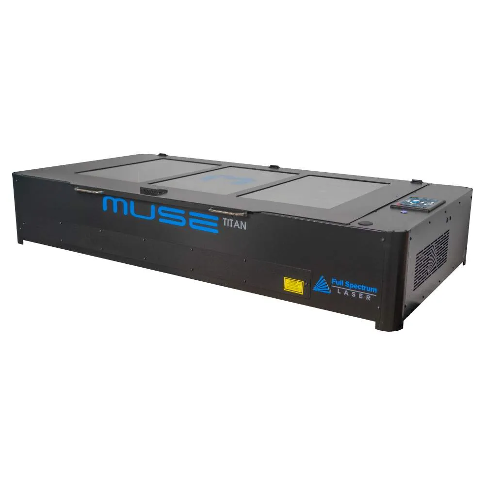 FSL Muse Titan Desktop CO2 Laser Cutter and Engraver - 75/90/100W