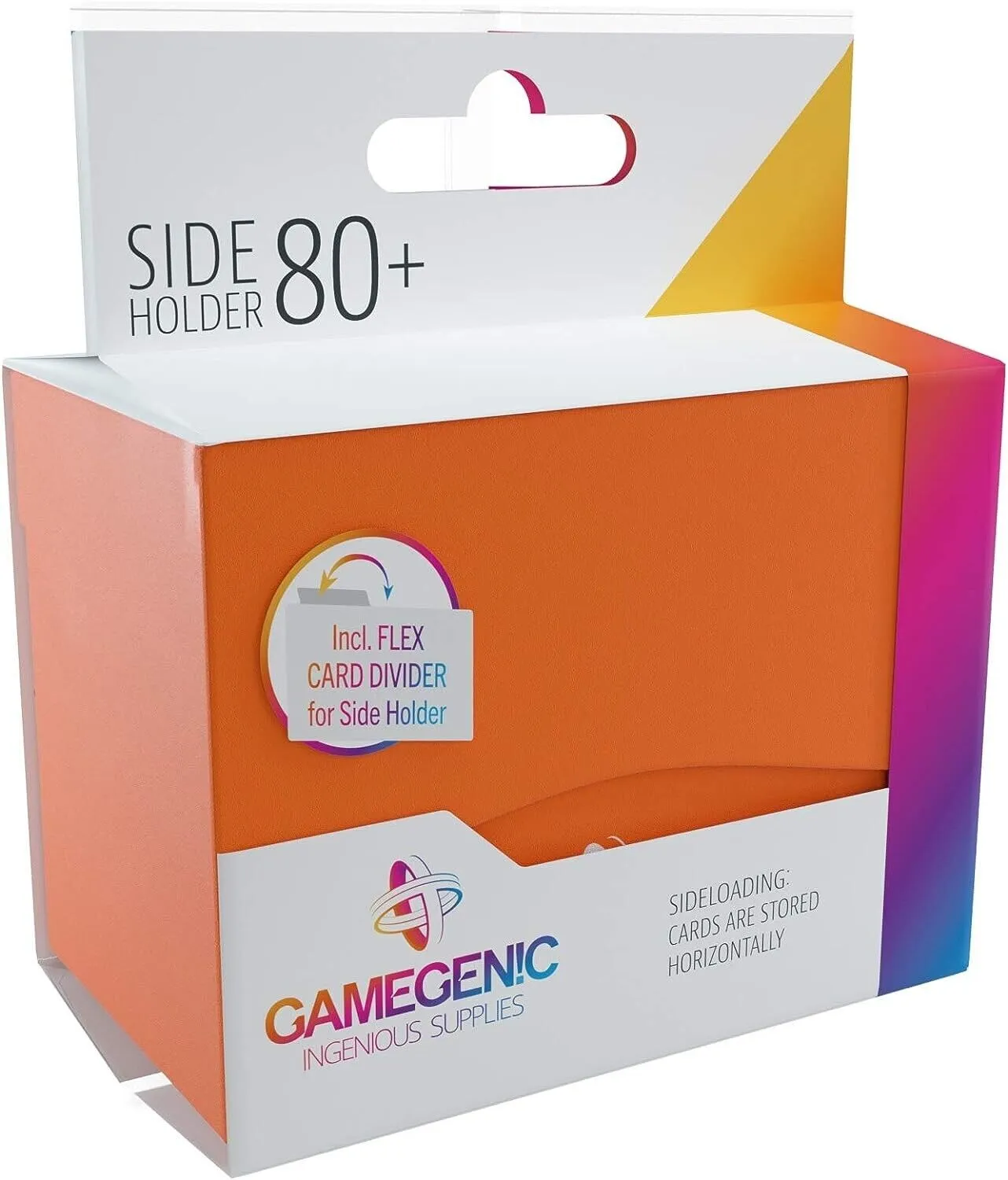 Gamegenic Side Holder 80  - Orange Card Game Accessory