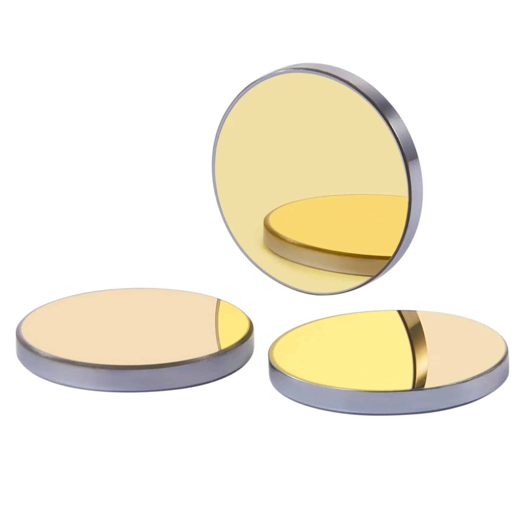 Gold-Coated Silicon Laser Engraving Mirror Set for 30W - 200W CO2 Laser Engraver Cutter