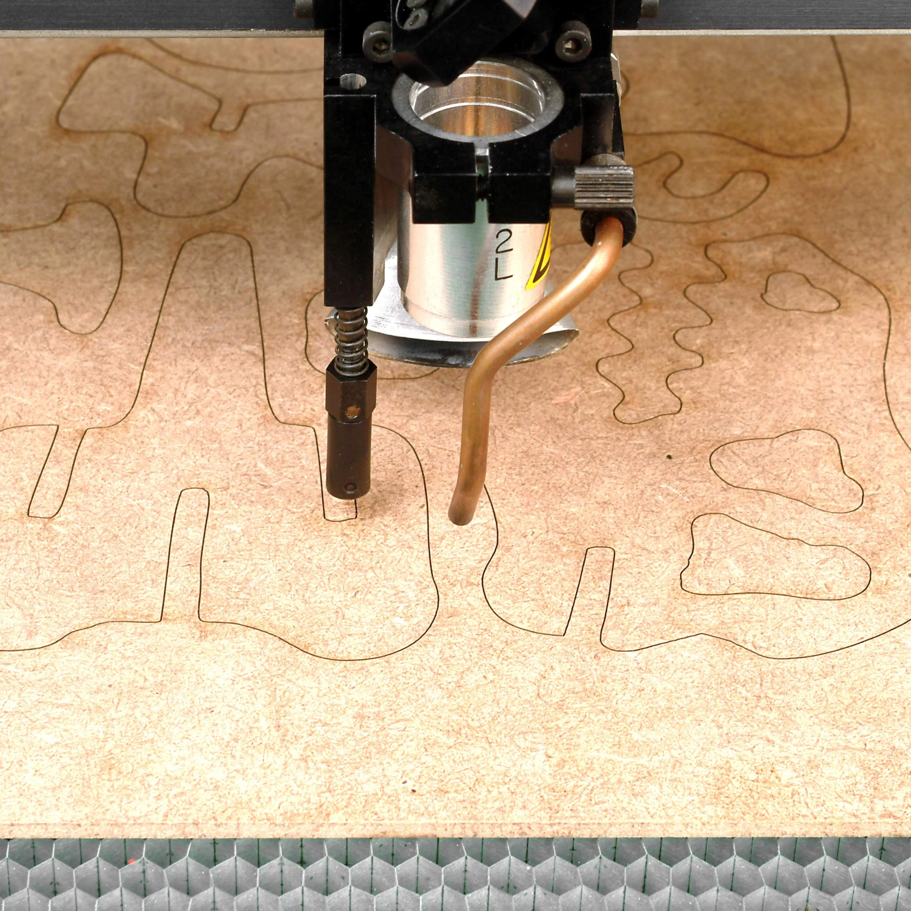 Gravotech LS100EX Fiber 24" X 12" Laser Engraving Machine - 20/30W