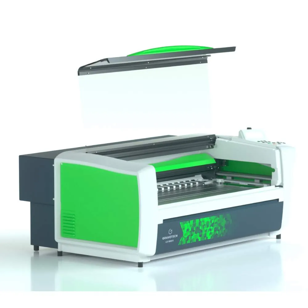 Gravotech LS100EX Fiber 24" X 12" Laser Engraving Machine - 20/30W