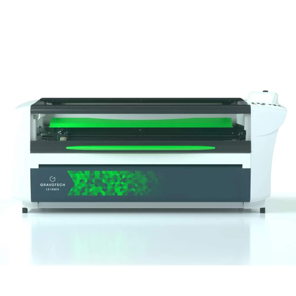 Gravotech LS100EX Fiber 24" X 12" Laser Engraving Machine - 20/30W