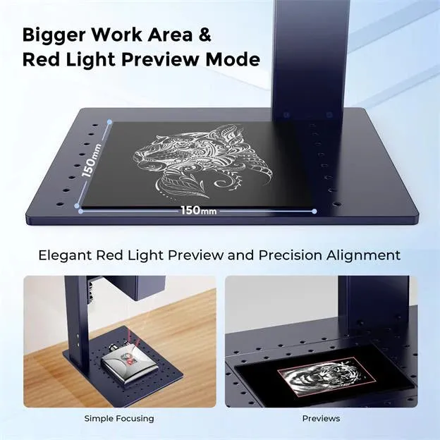 Gweike G2 Max 50W Fiber Laser Engraver