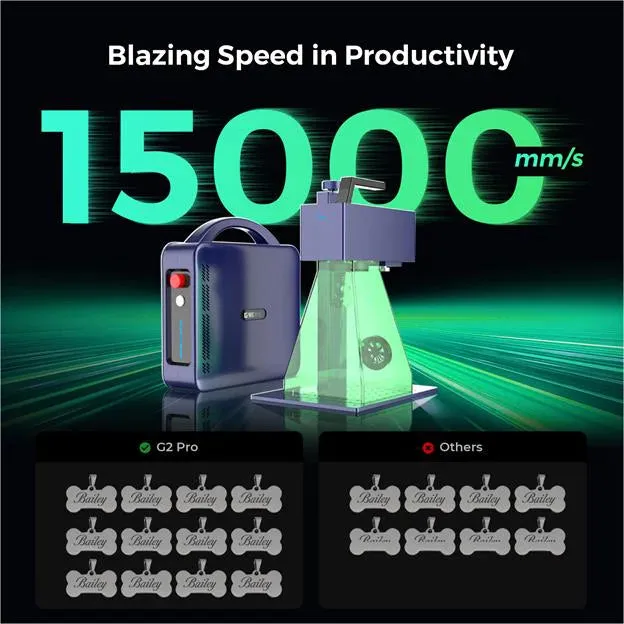 Gweike G2 Max 50W Fiber Laser Engraver