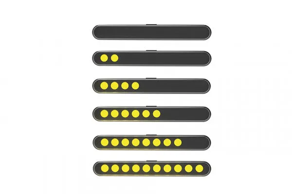 HIGHSIDER 204-101 LED SEQUENCE-Indicator "STRIPE RUN" - Smoke Lens