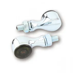 HIGHSIDER 204-179 LED Indicator/ Position Light "APOLLO CLASSIC" (Pair) - Chrome