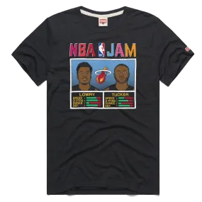 Homage Miami HEAT Mashup Kyle Lowry & P.J. Tucker NBA Jam Tee