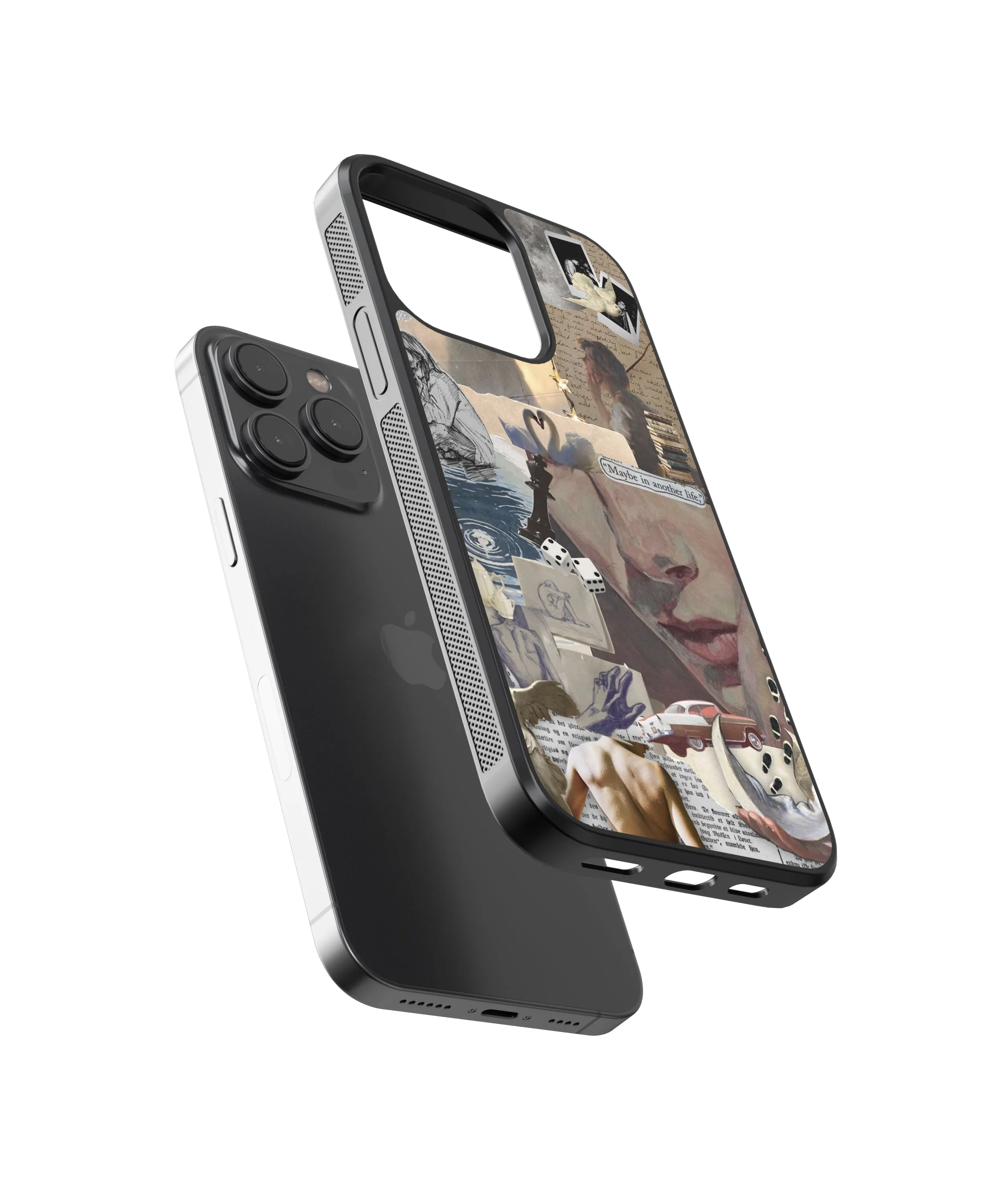 Hope Vintage Glass Phone Case Cover