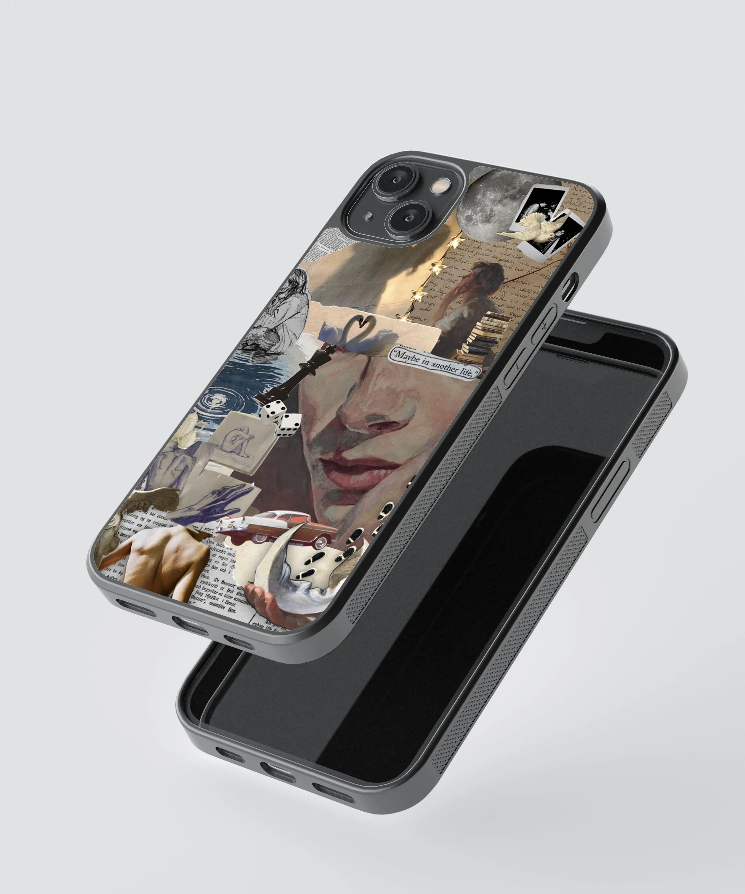 Hope Vintage Glass Phone Case Cover