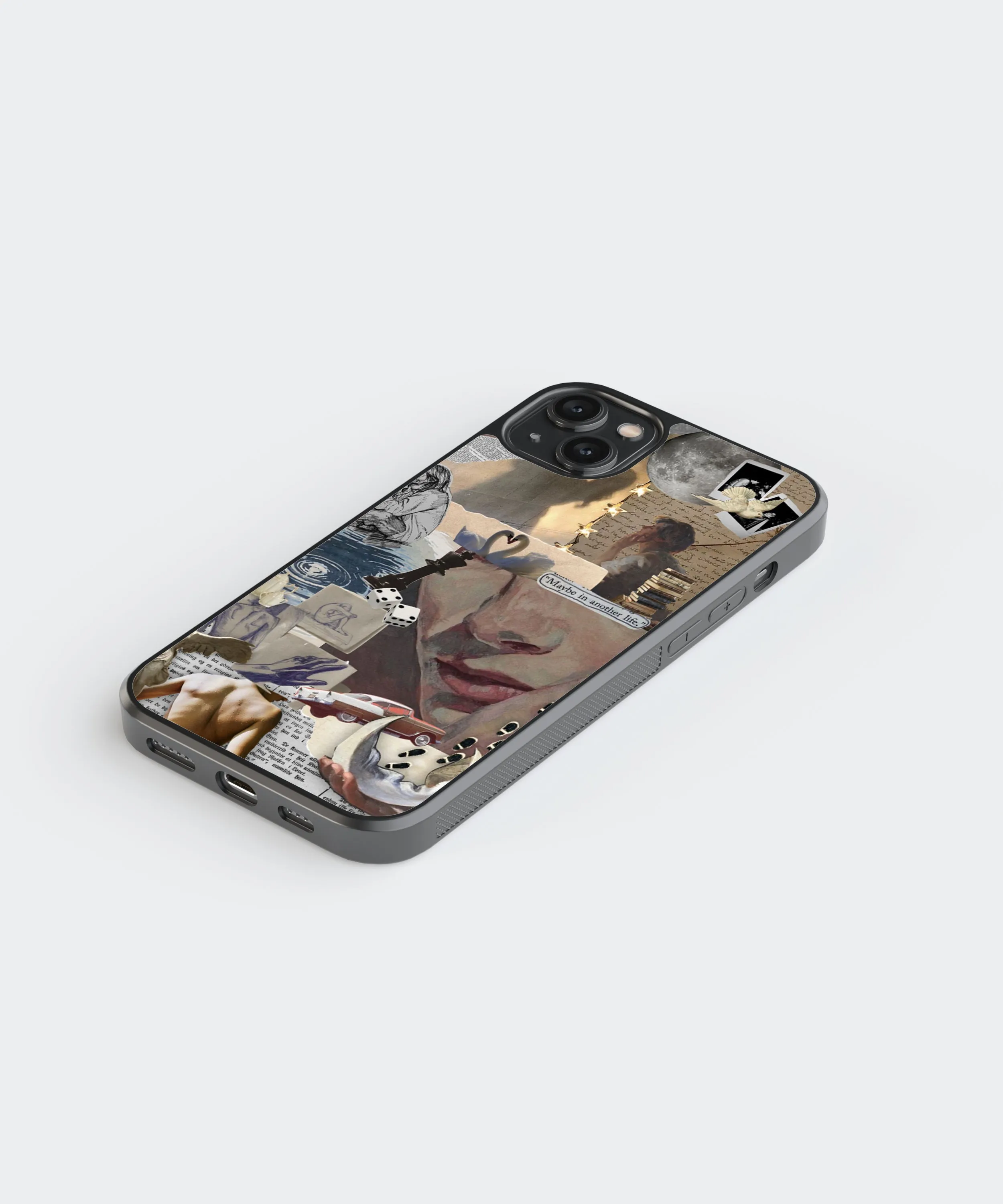 Hope Vintage Glass Phone Case Cover