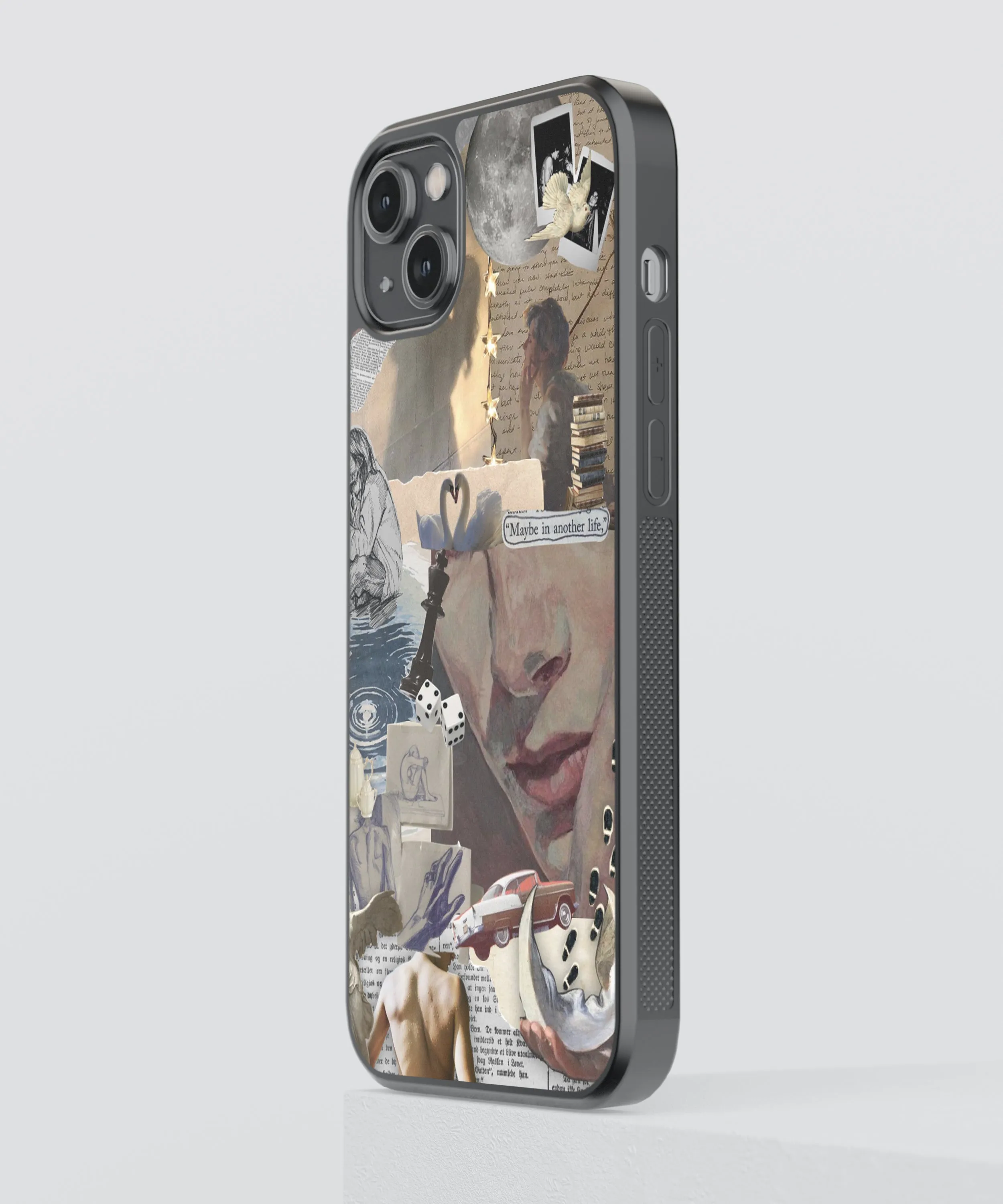 Hope Vintage Glass Phone Case Cover