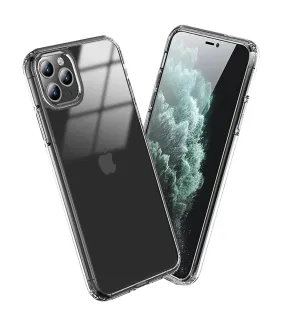 Ice Crystal Series Hybrid Scratch-Resistant Transparent PC Military Grade TPU Case for Apple iPhone 11 Pro Max, 6.5 inch, Crystal Clear