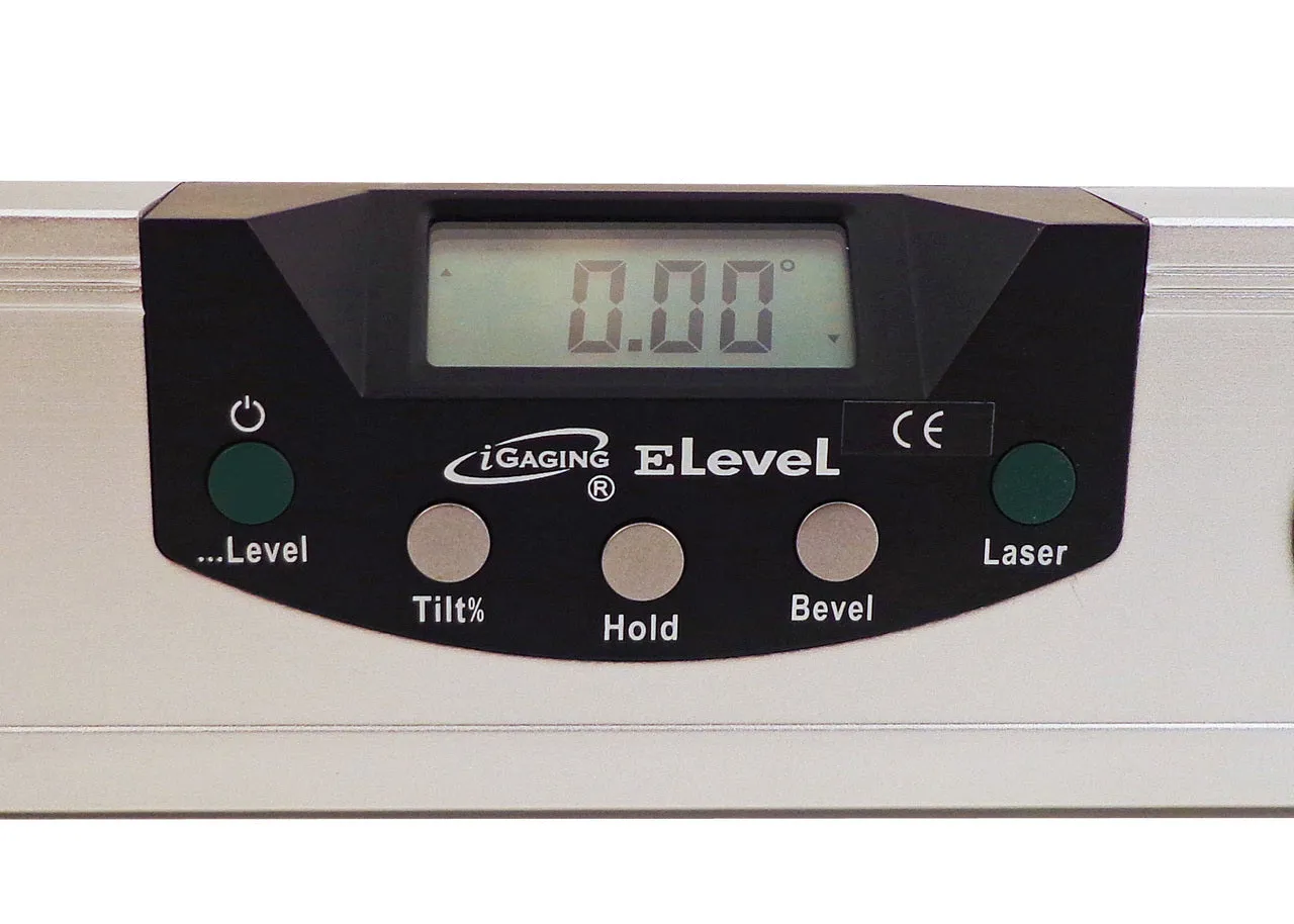 iGaging 9" Digital Level with Magnetic Base and Lasers