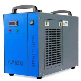 Industrial Water Chiller & Cooler for 50W-150W CO2 Laser Cutter | LCW-5200