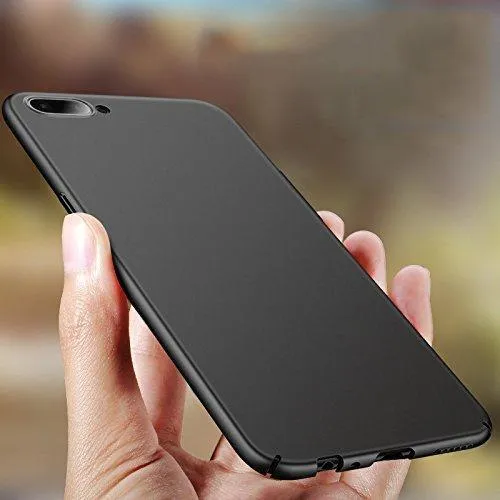 Kaira [Full Coverage] All Sides Protection 4 Cut 360 Degree Sleek Rubberised Matte Hard Case Back Cover For OnePlus 5 (Black)