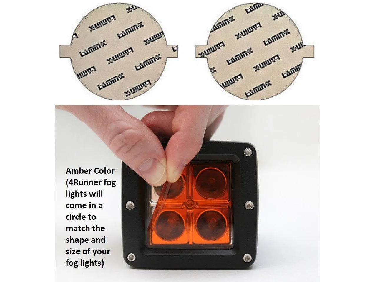 Lamin-X Fog Light Covers For 4Runner (2003-2005)
