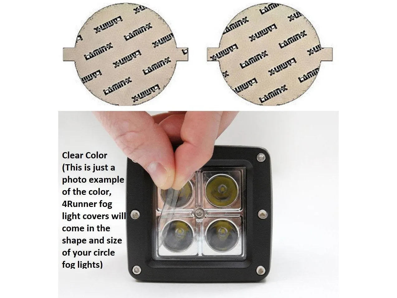 Lamin-X Fog Light Covers For 4Runner (2003-2005)