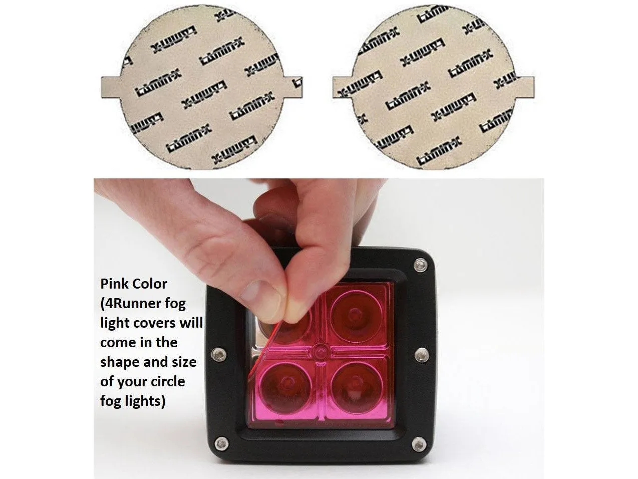 Lamin-X Fog Light Covers For 4Runner (2003-2005)