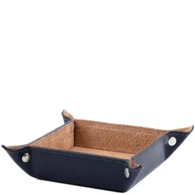 Large Leather Desk Tidy Tray