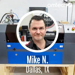 Laser Engraving in Dallas, Texas | Demo Room Host - Mike N.