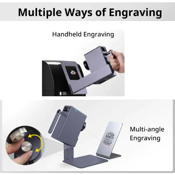 LaserPecker 3 Portable 1W Infrared Laser Engraver and Cutter