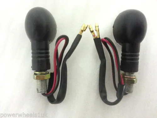 LIN09 SET OF MINI LED INDICATORS FOR MOTORCYCLE / MOTORBIKE / QUAD BIKE
