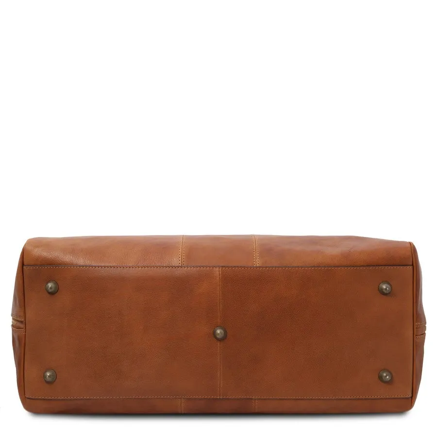 Lisbona Leather Duffle Bag Large