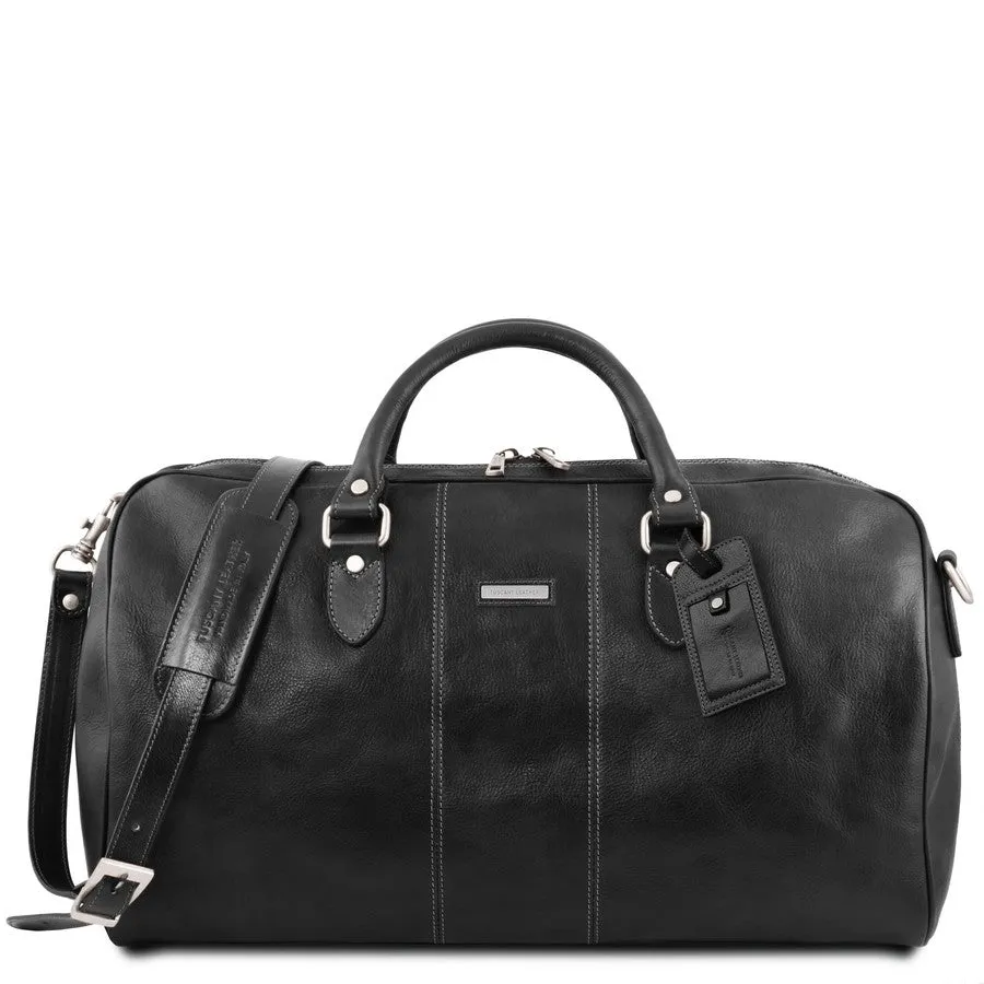 Lisbona Leather Duffle Bag Large