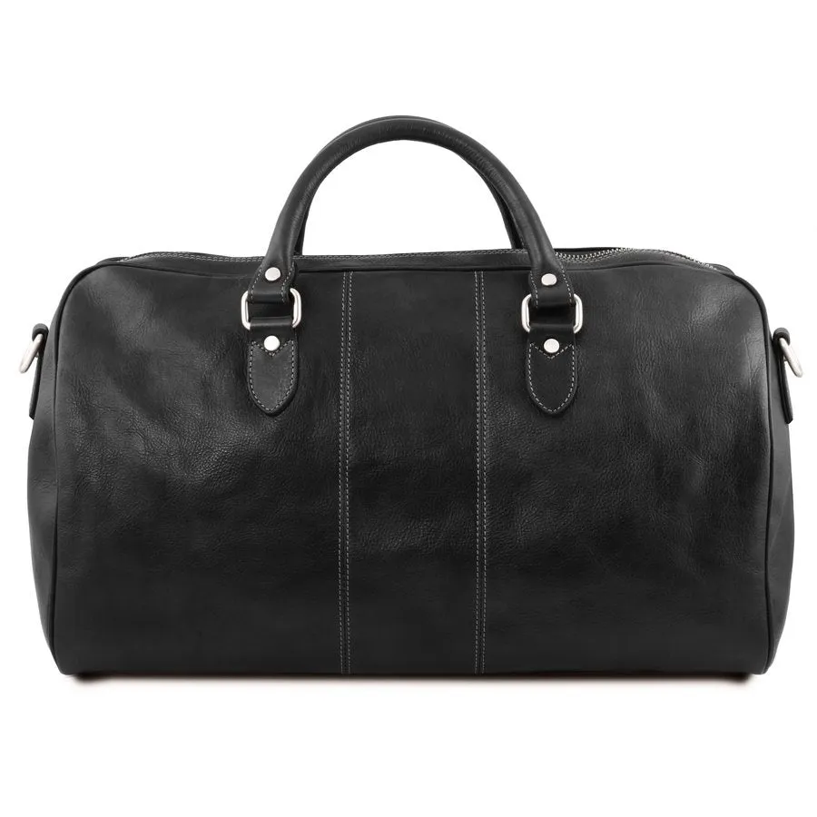 Lisbona Leather Duffle Bag Large