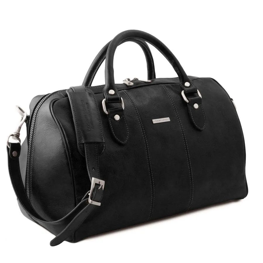 Lisbona Leather Travel Bag Small