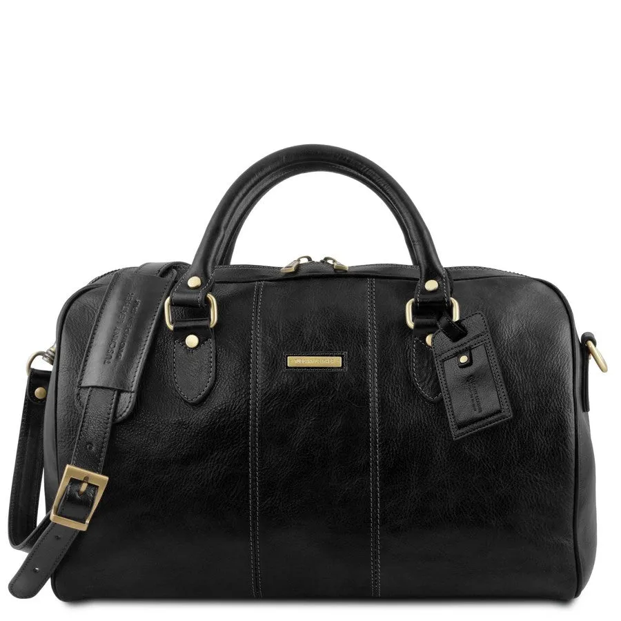 Lisbona Leather Travel Bag Small