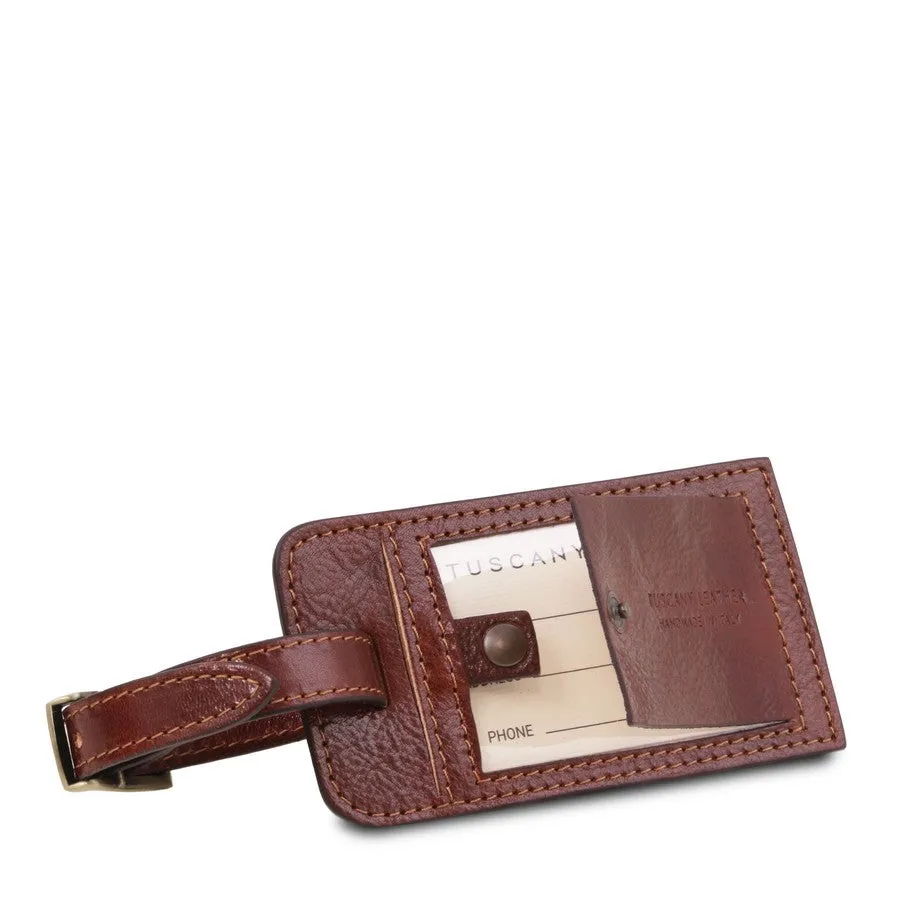 Lisbona Leather Travel Bag Small