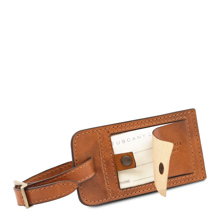 Lisbona Leather Travel Bag Small