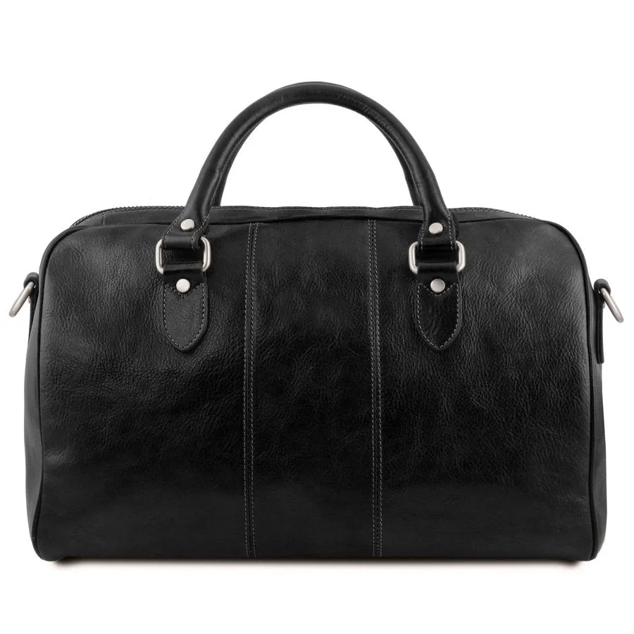 Lisbona Leather Travel Bag Small