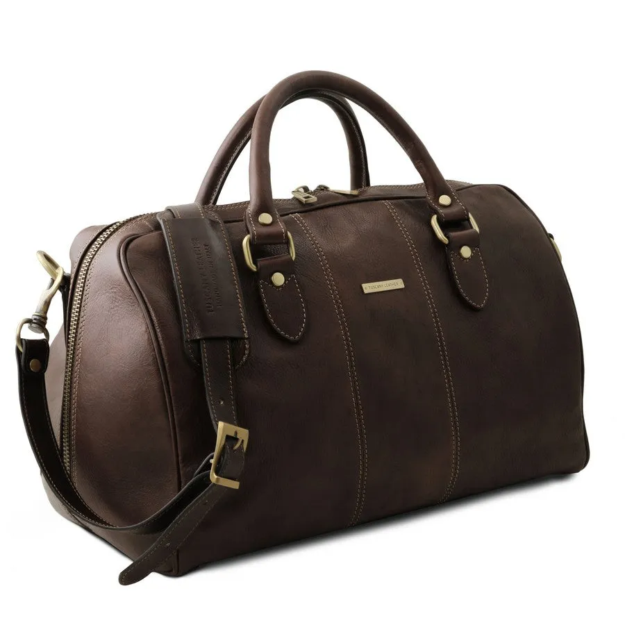 Lisbona Leather Travel Bag Small