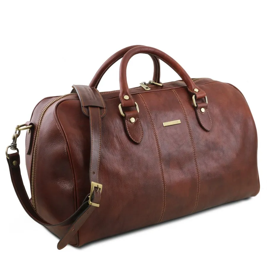 Lisbona Leather Travel Set