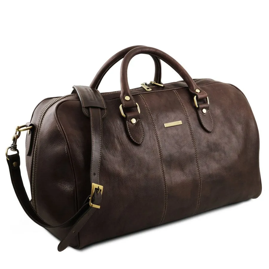 Lisbona Leather Travel Set