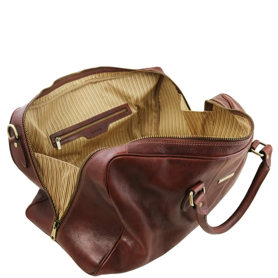Lisbona Leather Travel Set