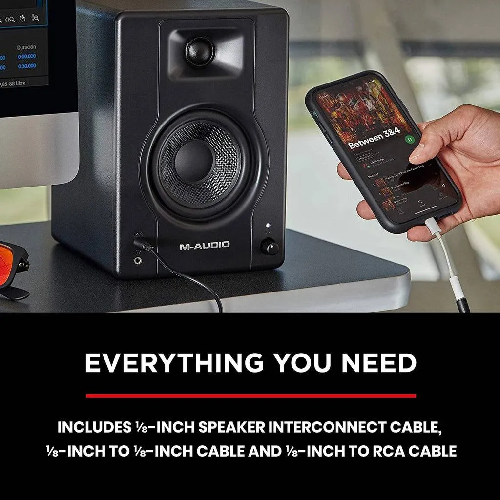 M-Audio BX4 4.5-inch Powered Studio Monitor - Pair