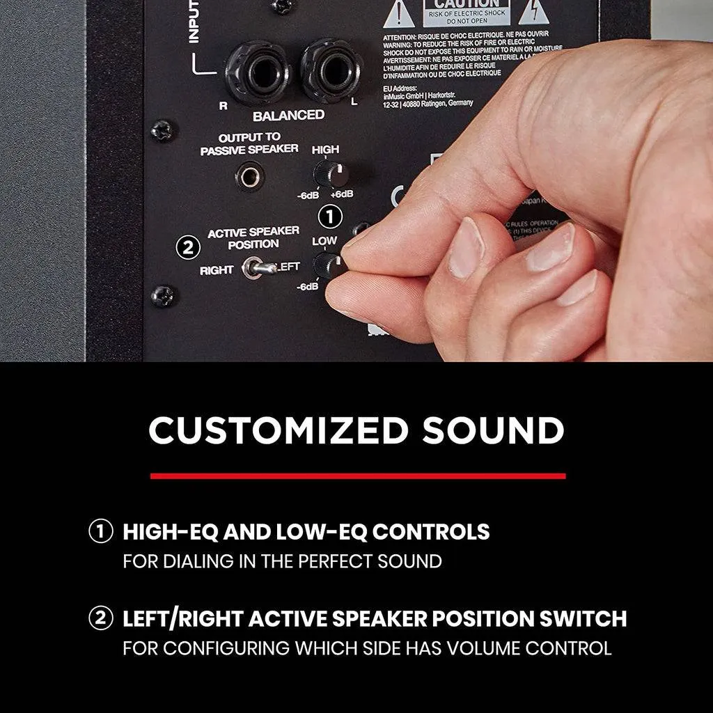 M-Audio BX4 4.5-inch Powered Studio Monitor - Pair