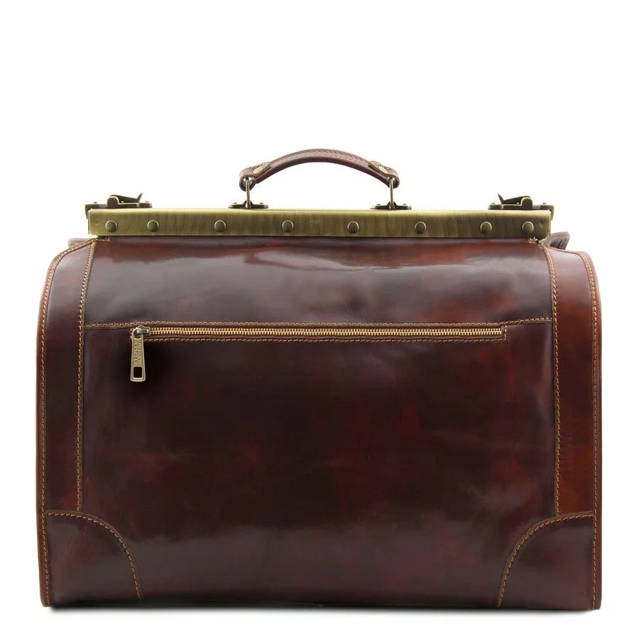 Madrid Gladstone Leather Bag