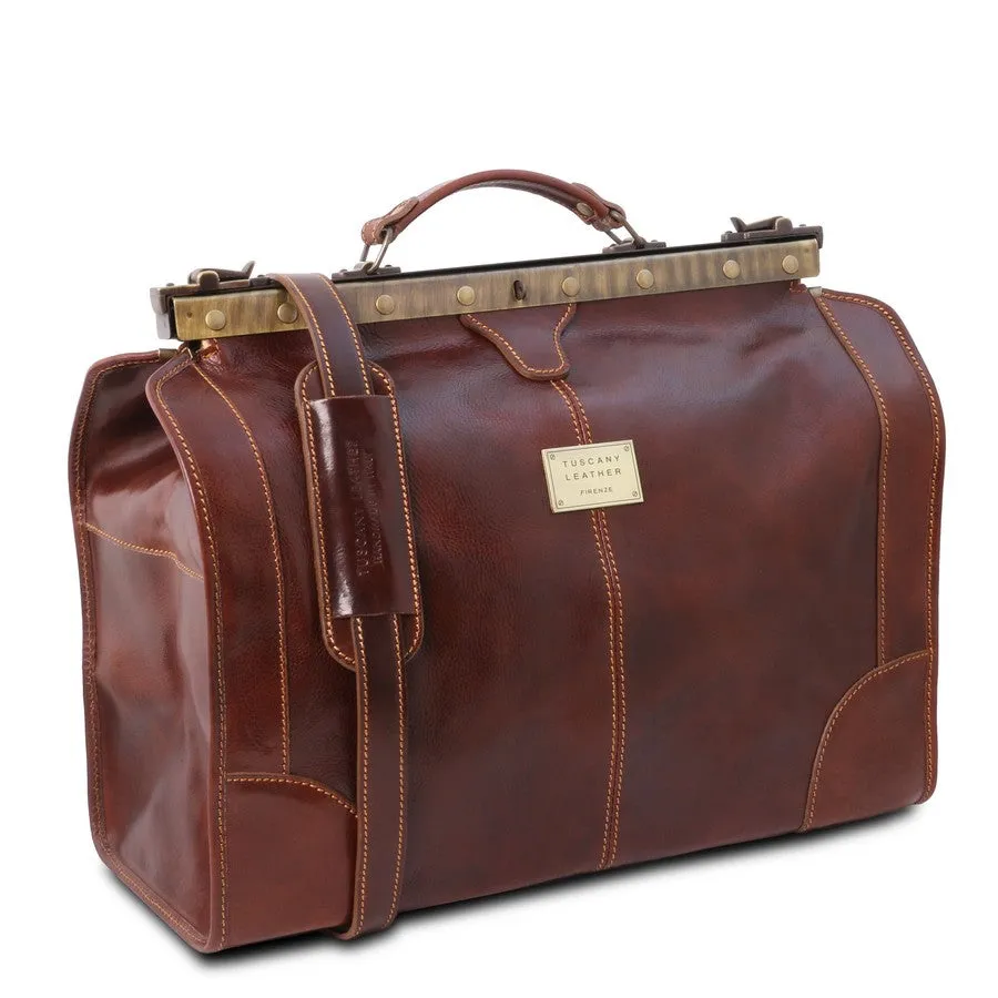 Madrid Gladstone Leather Bag