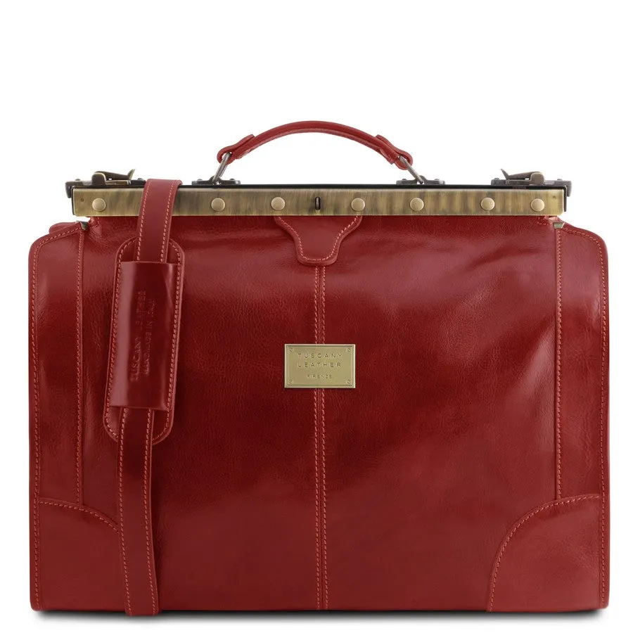 Madrid Gladstone Leather Bag